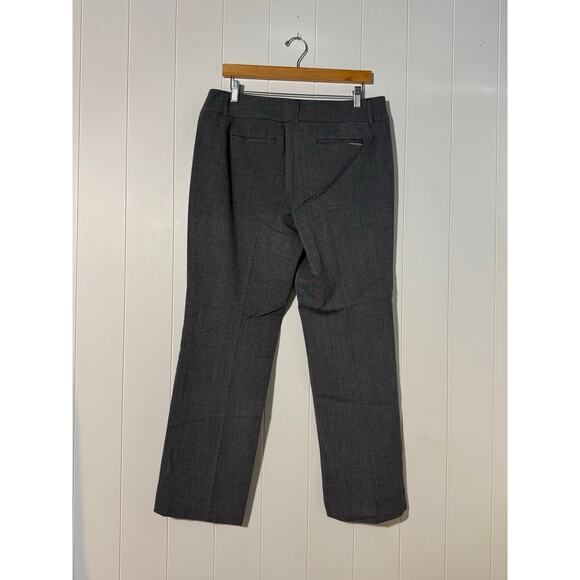 Anne Klein · Size 8 · Bootcut Trousers · Stretch Blend · Charcoal Gray - Picture 2 of 11